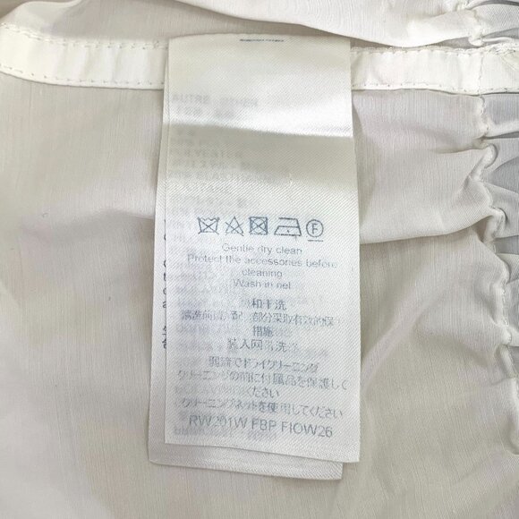 Louis Vuitton Womens White Hooded Jacket W/ Monogram Print Details - Picture 6 of 8